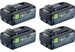 Festool Akku Set 4x BP 18 TBX 8 ASI Tabless Akkupack 18 V 8,0 Ah ( 4x 578746 ) 8000