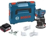 Bosch GKF 18V-8 Professional Akku Kantenfr&auml;se 18 V 8,0 mm Brushless + 1x Akku...