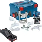 Bosch GKF 18V-8 Professional Akku Kantenfr&auml;se 18 V 8,0 mm Brushless + 1x Akku 5,0 Ah