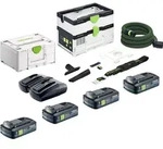 Festool CTLC SYS I-Basic Akku Absaugmobil 36 V ( 2x 18 V ) Staubklasse L + 4x...