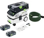 Festool CTLC MINI I-Basic Akku Absaugmobil 36 V ( 2x 18 V ) Staubklasse L + 2x...