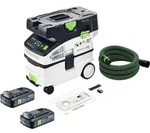 Festool CTLC MIDI I-Basic Akku Absaugmobil 36 V ( 2x 18 V ) Staubklasse L + 2x Akku