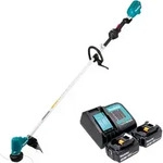 Makita DUR 190 LSF2X9 Akku Rasentrimmer 18 V 300 mm Brushless + 2x Akku 3,0 Ah +