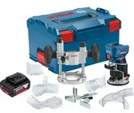 Bosch GKF 18V-8 Professional Akku Kantenfr&auml;se 18 V 8,0 mm Brushless + 1x Akku...