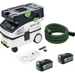 Festool CTLC MINI I-Basic Akku Absaugmobil 36 V ( 2x 18 V ) Staubkl. L + 2x...