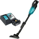 Makita DCL 284 FRTB Akku Staubsauger 18 V 0,73 l Schwarz Brushless + 1x Akku 5,0 Ah +