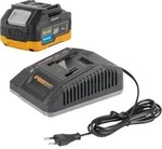 Procraft Starter Set 20 V C20/4 Ladeger&auml;t + 1x 20/4 Industrial Akku 4,0 Ah