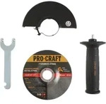 Procraft AG1300 Winkelschleifer 1300 Watt 125 mm Black Edition