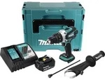 Makita DHP 458 RF1J Akku Schlagbohrschrauber 18 V 91 Nm + 1x Akku 3,0 Ah +...