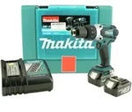 Makita BHP 458 RFE Akku Schlagbohrschrauber 18 V 91 Nm + 2x Akku 3,0 Ah + Ladeger&auml;t