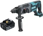 Makita DHR 241 T1 Akku Bohrhammer 18 V 2,0 J SDS plus + 1x Akku 5,0 Ah - ohne