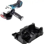 Makita DGA 504 ZE Akku Winkelschleifer 18V 125mm Brushless Solo + 1x Einlage...
