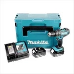 Makita DHP 482 RMJ Akku Schlagbohrschrauber 18V 62Nm im Makpac + 2x 4,0 Ah Akku...