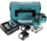 Makita DJV 182 RFJ Akku Pendelhubstichs&auml;ge 18V Brushless + 2x Akku 3,0Ah +
