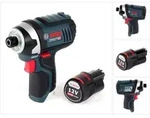 Bosch GDR 12V-105 Akku Drehschlagschrauber 12V 105Nm 1/4" + 1x 3,0 Ah Akku -...