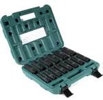 Makita Steckschl&uuml;ssel Satz 10 - 32 mm 1/2" 14 tlg. + Koffer ( B-52308 ) f&uuml;r