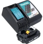Makita DTD 152 RA1J Akku Schlagschrauber 18 V 165 Nm 1/4" + 1x Akku 2,0 Ah +