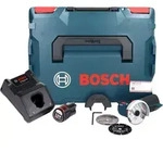 Bosch GWS 12V-76 Professional Akku Winkelschleifer 12 V 76 mm Brushless + 1x...