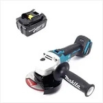 Makita DGA 504 F1 Akku Winkelschleifer 18V 125mm Brushless + 1x Akku 3,0Ah -...