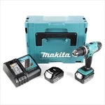 Makita DHP 453 RMJ Akku Schlagbohrschrauber 18V 42Nm im Makpac mit 2x 4,0 Ah...