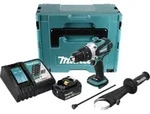 Makita DHP 458 RM1J Akku Schlagbohrschrauber 18 V 91 Nm + 1x Akku 4,0 Ah +...