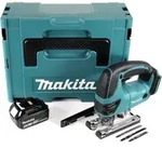 Makita DJV 180 T1J Akku Stichs&auml;ge 18V + 1x Akku 5,0Ah + Makpac - ohne...
