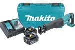 Makita DJR 186 RMK Akku Recipros&auml;ge S&auml;bels&auml;ge 18 V + 2x Akku 4,0 Ah +...
