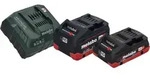 Metabo Basis Set 1x LiHD Akku 4,0 Ah 18 V CAS Li-Ion Akku + 1x LiHD Akku 5,5 Ah...