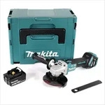 Makita DGA 513 M1J Akku Winkelschleifer 18V 125mm Brushless + 1x Akku 4,0Ah +...