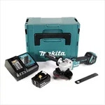 Makita DGA 513 RT1J Akku Winkelschleifer 18V 125mm Brushless + 1x Akku 5,0Ah +