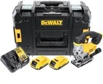 DeWalt DCS 331 D2 Akku Stichs&auml;ge 18 V + 2x Akku 2,0 Ah + Ladeger&auml;t + TSTAK