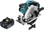 Makita DSS 611 F1 Akku Handkreiss&auml;ge 18 V 165 mm + 1x Akku 3,0 Ah - ohne Ladeger&auml;t