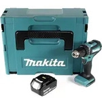 Makita DDF 485 T1J Akku Bohrschrauber 18V 50Nm im Makpac + 1x 5,0 Ah Akku - ohne