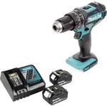 Makita DHP 482 RG Akku Schlagbohrschrauber 18 V 62 Nm + 2x Akku 6,0 Ah +...
