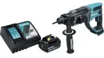Makita DHR 202 RG1 Akku Kombihammer 18 V 2,0 J SDS Plus + 1x Akku 6,0 Ah +...