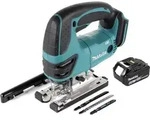 Makita DJV 180 G1 Akku Stichs&auml;ge 18V + 1x Akku 6,0 Ah - ohne Ladeger&auml;t