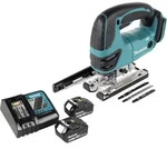 Makita DJV 180 RG Akku Stichs&auml;ge 18V + 2x Akku 6,0 Ah + Ladeger&auml;t