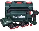 Metabo BS 18 LT BL Q Akku Bohrschrauber 18 V 75 Nm Brushless + 2x Akku 4,0 Ah +