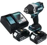 Makita DTW 700 RF Akku Schlagschrauber 18 V 700 Nm 1/2" XPT Brushless + 2x Akku...