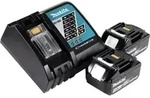 Makita DTW 300 RF Akku Schlagschrauber 18 V 330 Nm 1/2" Brushless + 2x Akku 3,0...