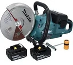 Makita DCE 090 G2X1 Akku Trennschleifer 36 V ( 2x 18 V ) 230 mm Brushless + 2x...