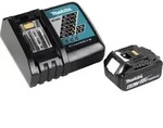 Makita DGA 519 RG1J Akku Winkelschleifer 18 V 125 mm Brushless X-Lock + 1x Akku...