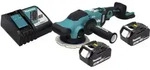 Makita DPO 600 RM Akku Exzenterpolierer 18 V 150 mm XPT Brushless + 2x Akku 4,0...