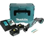 Makita DJR 183 RGJ Akku Recipros&auml;ge 18 V + 2x Akku 6,0 Ah + Ladeger&auml;t + Makpac