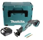 Makita DJR 183 G1J Akku Recipros&auml;ge 18 V + 1x Akku 6,0 Ah + Makpac - ohne Ladeger&auml;t