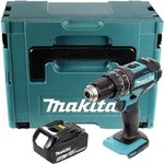 Makita DHP 482 T1J Akku Schlagbohrschrauber 18 V 62 Nm + 1x Akku 5,0 Ah +...