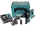 Makita DHR 281 RMJ Brushless Akku Bohrhammer 28 mm im Makpac mit 2x 18 V- 4...