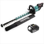 Makita DUH 601 T1 Akku Heckenschere 18V 60cm Brushless + 1x Akku 5,0Ah - ohne