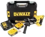 DeWalt DCH 133 P2 Akku Kombihammer 18V 2,6J SDS plus Brushless + 2x Akku 5,0Ah +