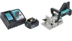 Makita DPJ 180 RG1 Akku Nutfr&auml;se 18 V 100 mm + 1x Akku 6,0 Ah + Ladeger&auml;t